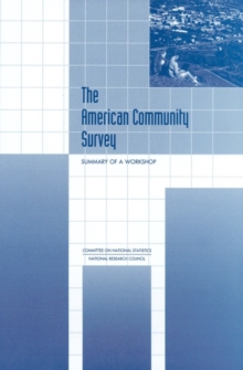Image for American Community Survey: Summary of a Workshop