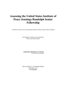 Image for Assessing the United States Institute of Peace Jennings Randolph Senior Fellowship
