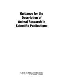 Image for Guidance for the description of animal research in scientific publications