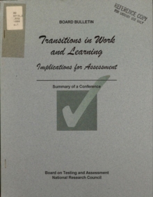 Image for Transitions in work and learning: implications for assessment : papers and proceedings