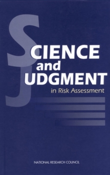 Image for Science and Judgment in Risk Assessment.
