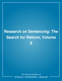 Image for National Academy Press: Research On Sentencing: The Search Form Reform Vol 2