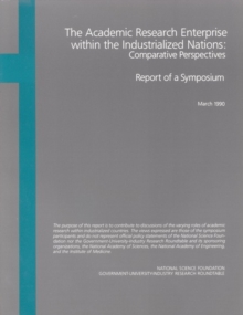 Image for The Academic research enterprise within the industrialized nations: comparative perspectives : report of a symposium