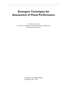 Image for Emergent Techniques for Assessment of Visual Performance.