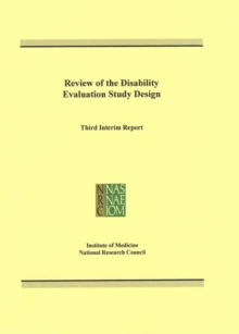 Image for Review of disability evaluation study design: third interim report