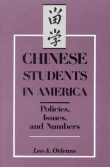 Image for Chinese students in America: policies, issues, and numbers