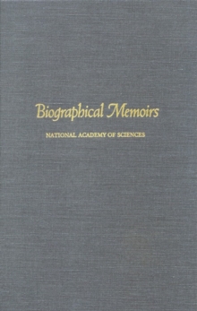 Image for Biographical Memoirs: Volume 50
