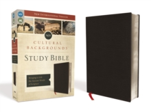 Image for NIV, Cultural Backgrounds Study Bible, Imitation Leather, Green, Red Letter Edition : Bringing to Life the Ancient World of Scripture