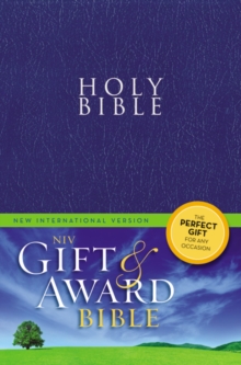Image for NIV, Gift and Award Bible, Leather-Look, Blue, Red Letter Edition