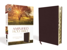 Image for Amplified Holy Bible, Bonded Leather, Burgundy, Thumb Indexed