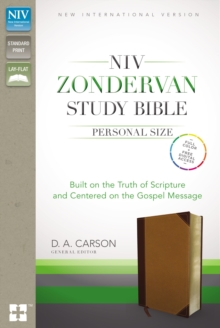 Image for NIV Zondervan Study Bible, Personal Size, Imitation Leather, Brown/Tan, Indexed