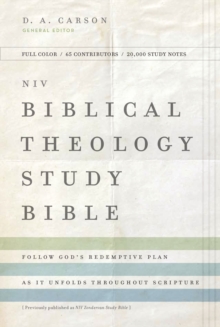 Image for NIV, Biblical Theology Study Bible (Trace the Themes of Scripture), Hardcover, Comfort Print