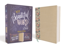Image for NIV, Beautiful Word Bible, Updated Edition, Peel/Stick Bible Tabs, Leathersoft over Board, Gold/Floral, Red Letter, Comfort Print : 600+ Full-Color Illustrated Verses