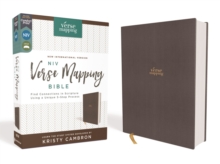 Image for NIV, Verse Mapping Bible, Cloth over Board, Gray, Comfort Print : Find Connections in Scripture Using a Unique 5-Step Process