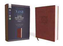 Image for NASB, Super Giant Print Reference Bible, Leathersoft, Brown, Red Letter, 1995 Text, Comfort Print