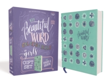 NIV, Beautiful Word Coloring Bible for Girls Pencil/Sticker Gift Set, Updated, Leathersoft over Board, Teal, Comfort Print