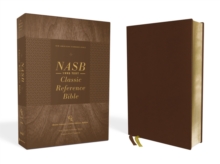 Image for NASB, Classic Reference Bible, Genuine Leather, Buffalo, Brown, Red Letter, 1995 Text, Comfort Print