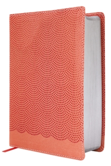 NIrV, Giant Print Compact Bible, Leathersoft, Peach, Comfort Print