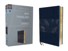 Image for NIV, Thinline Bible, Compact, Leathersoft, Blue Floral, Red Letter, Comfort Print