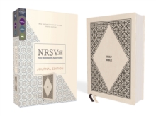 Image for NRSVue, Holy Bible with Apocrypha, Journal Edition, Cloth over Board, Cream, Comfort Print