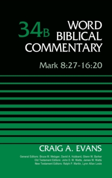 Image for Mark 8:27-16:20, Volume 34B