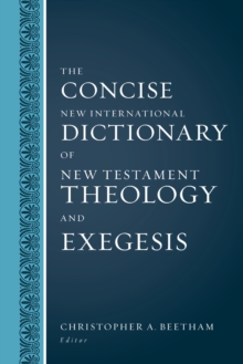 Image for The concise new international dictionary of New Testament theology and exegesis