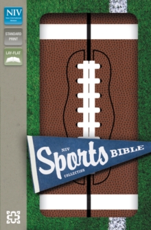 Image for NIV, Sports Collection Bible: Football, Imitation Leather, Brown/White