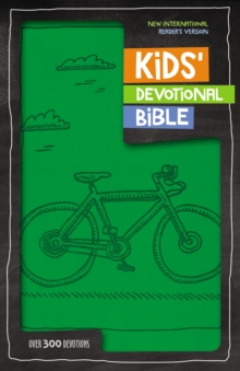 Image for NIrV, Kids' Devotional Bible, Leathersoft, Green : Over 300 Devotions