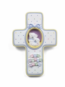 Image for God Bless Baby Cross