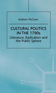 Cultural Politics in the 1790s