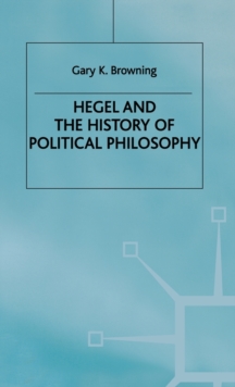 Hegel and the History of Political Philosophy