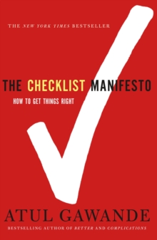 Image for The Checklist Manifesto