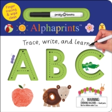 Image for Alphaprints: Trace, Write, and Learn ABC : Finger tracing & wipe clean