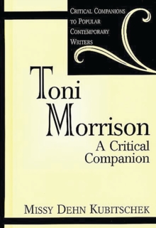 Image for Toni Morrison: a critical companion