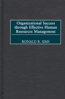 Image for Organizational success through effective human resources management