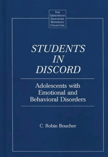 Image for Students in discord: adolescents with emotional and behavioral disorders