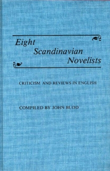 Image for Eight Scandinavian Novelists