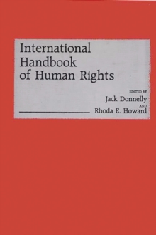 Image for International Handbook of Human Rights