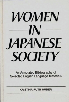 Image for Women in Japanese Society
