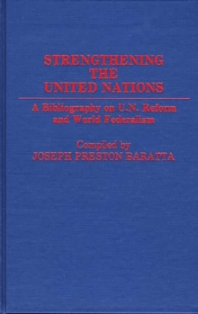 Strengthening the United Nations