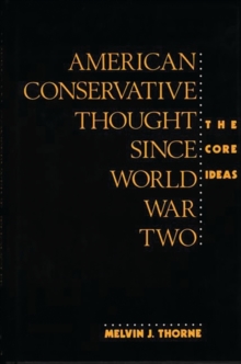 American Conservative Thought Since World War II