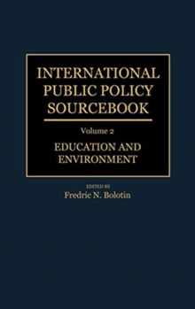 Image for International Public Policy Sourcebook [2 volumes]