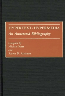 Image for Hypertext/Hypermedia