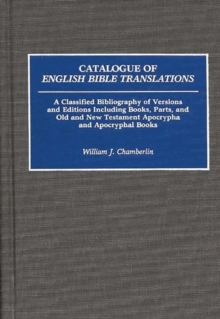 Image for Catalogue of English Bible Translations