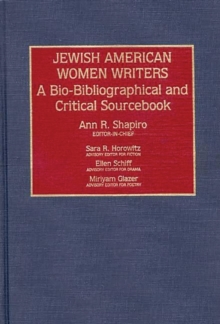 Jewish American Women Writers
