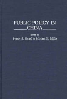 Image for Public Policy in China