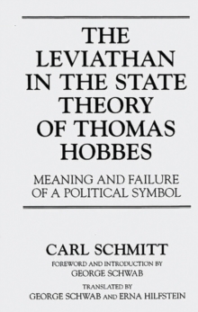 Leviathan in the State Theory of Thomas Hobbes