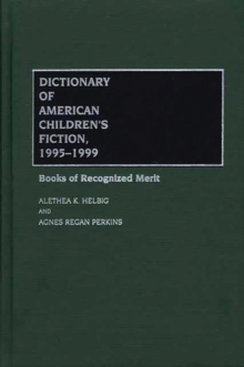Image for Dictionary of American Children's Fiction, 1995-1999