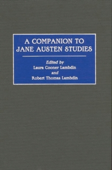 Image for A Companion to Jane Austen Studies