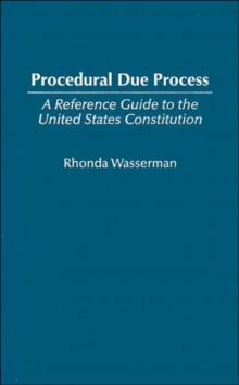 Image for Procedural Due Process